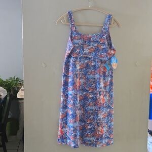 Columbia Performance Fishing Gear dress Omni-wick Omni-freeze Size M Colorful